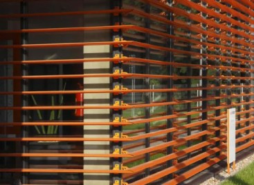 ალუმინის ჰორიზონტალური საჩრდილობელი